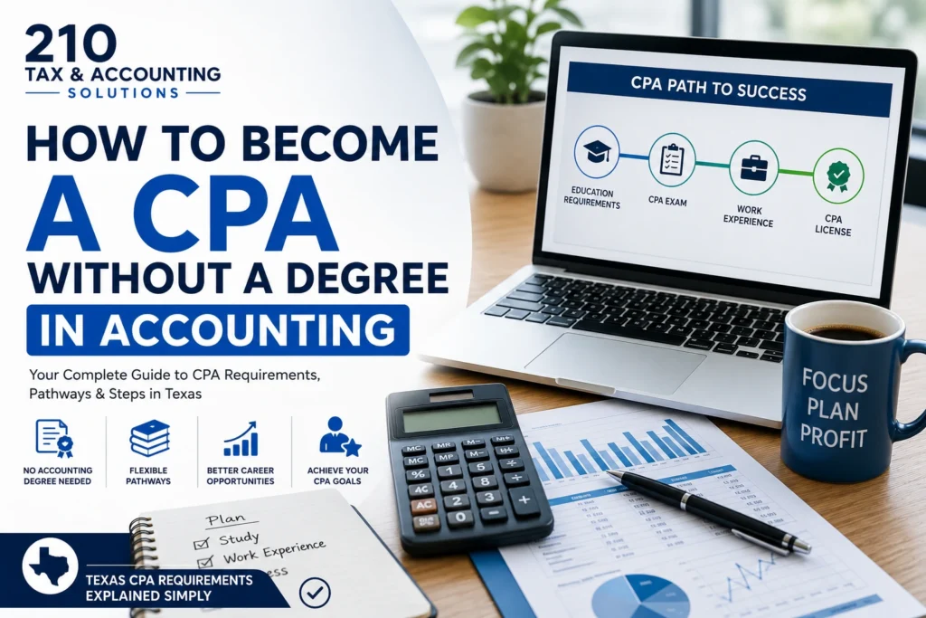 How to Become a CPA Without a Degree in Accounting
