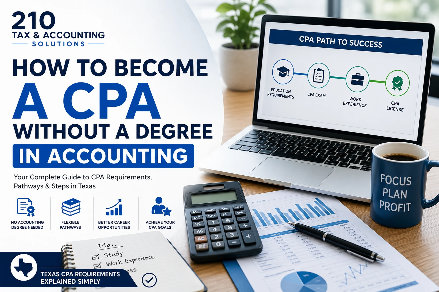 How to Become a CPA Without a Degree in Accounting